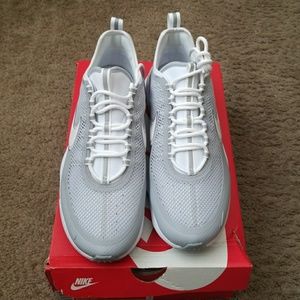 Nike Air Zoom Spiridon White- Wolf Grey