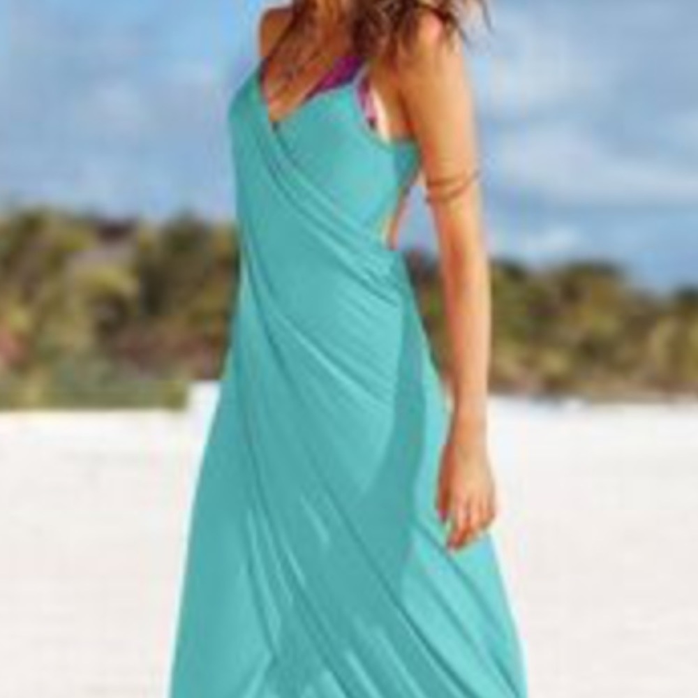 Victoria's Secret Wrap Maxi Dress Cover Up