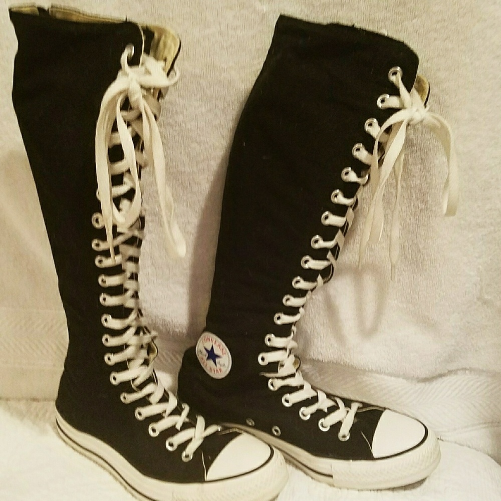 Converse knee high boots
