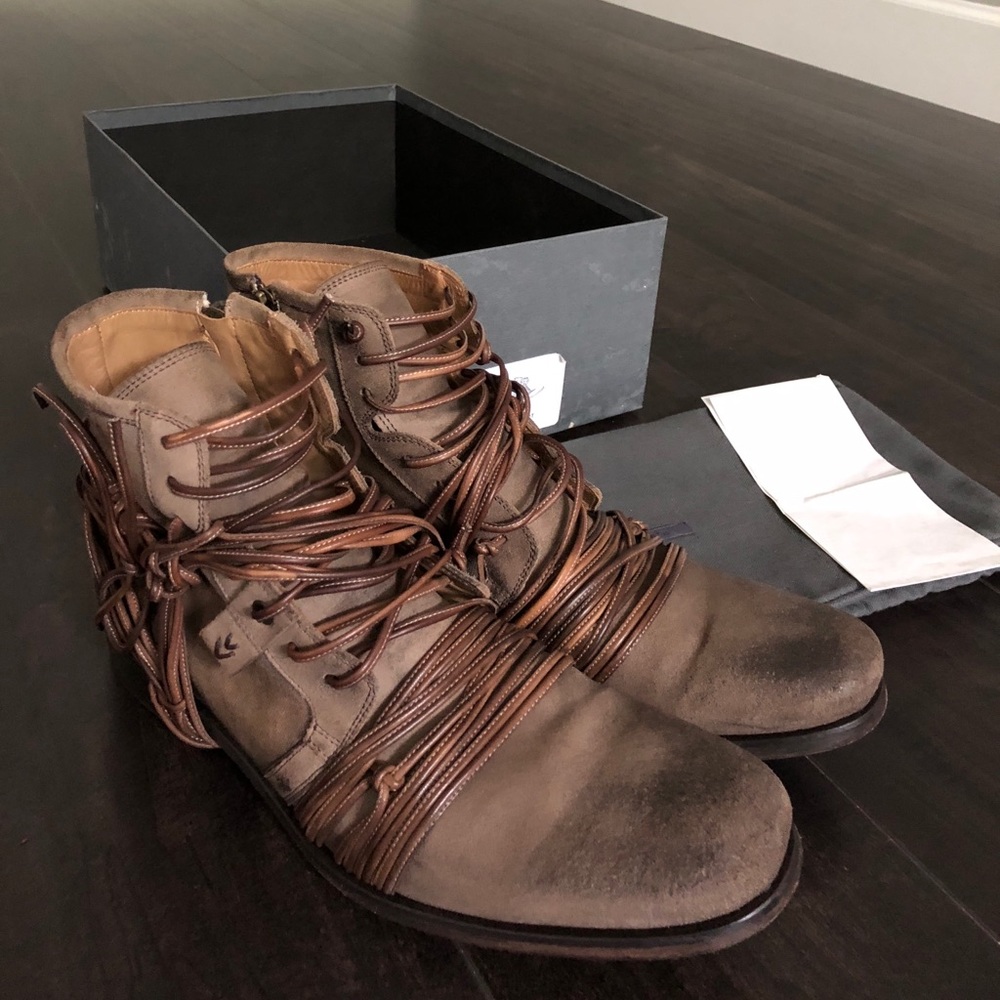 John Varvatos Sz 10 X-LCE boots