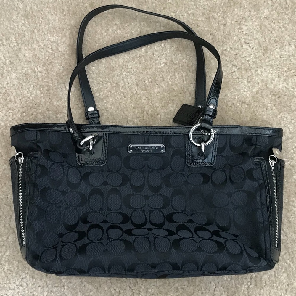 Black Coach handbag