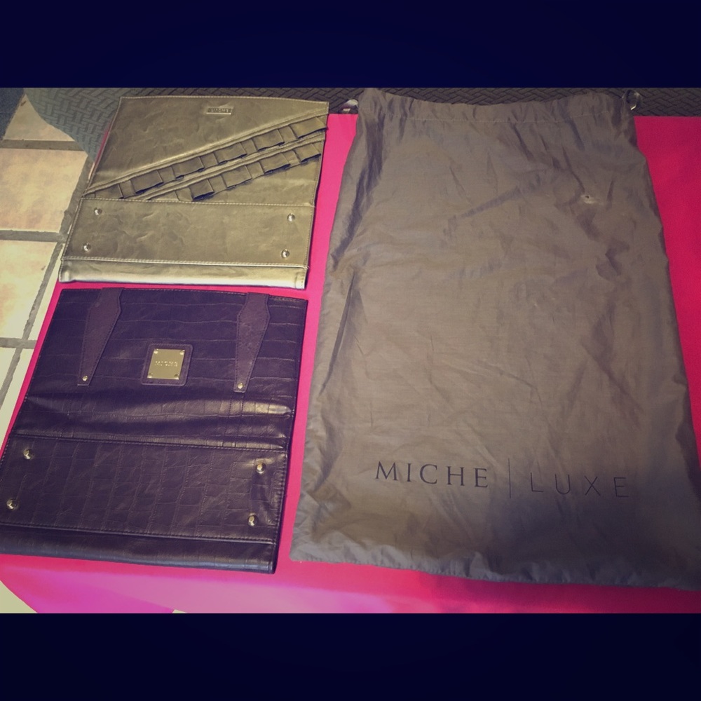 Two Miche Classic Shells & Miche Luxe Dust Cover
