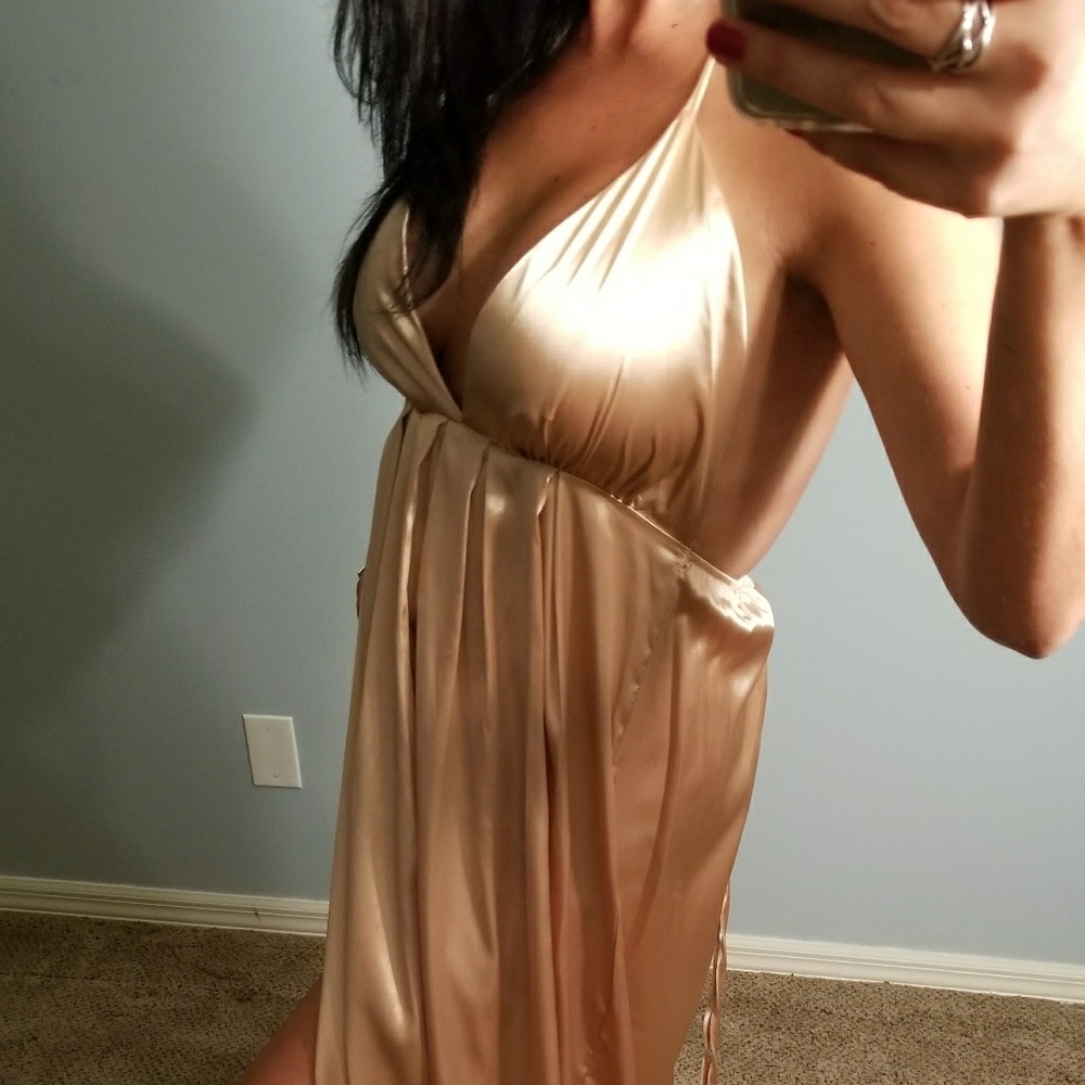 Gold Dress