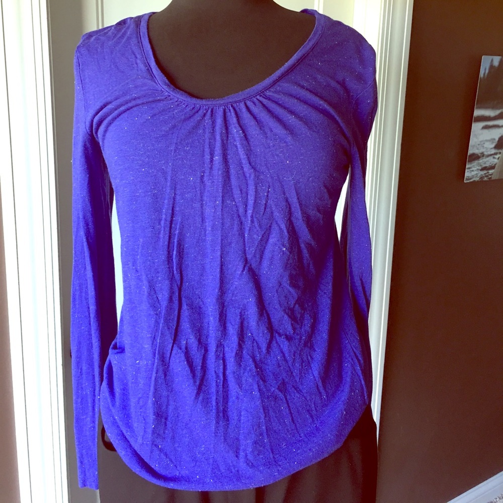 Loft purple top