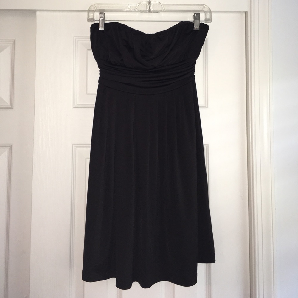 Guess Strapless Black Dress
