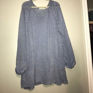 Blue pepper medium sweater