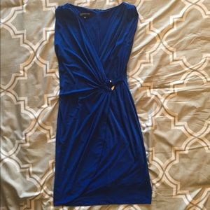 Sapphire blue cocktail dress