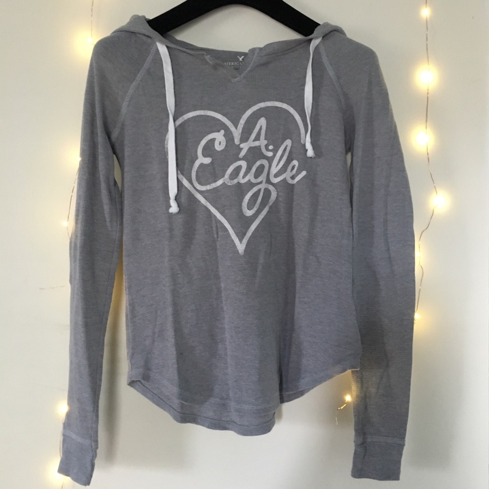 🔥SALE American Eagle Grey Hoodie