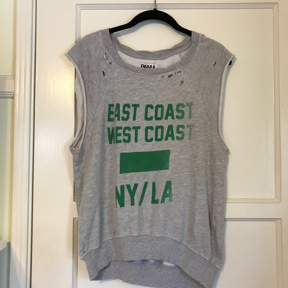 Ripped graphic t