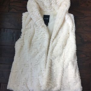 Faux fur vest