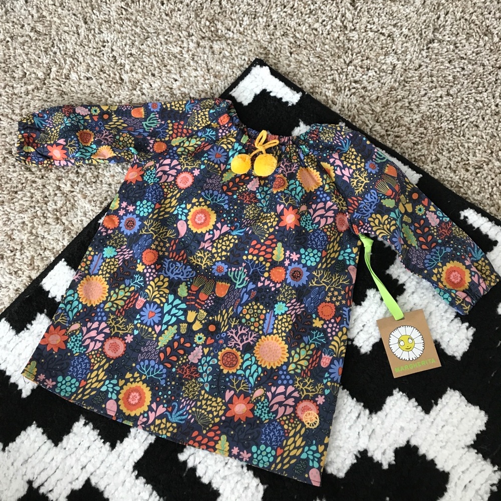 Infant long sleeve fall dress