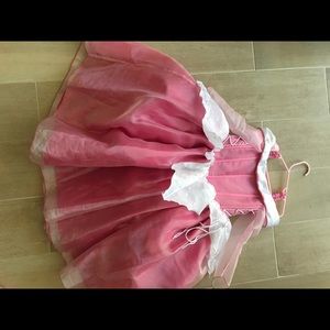 Aurora custom made toddler dress