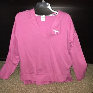 Pink hoodie