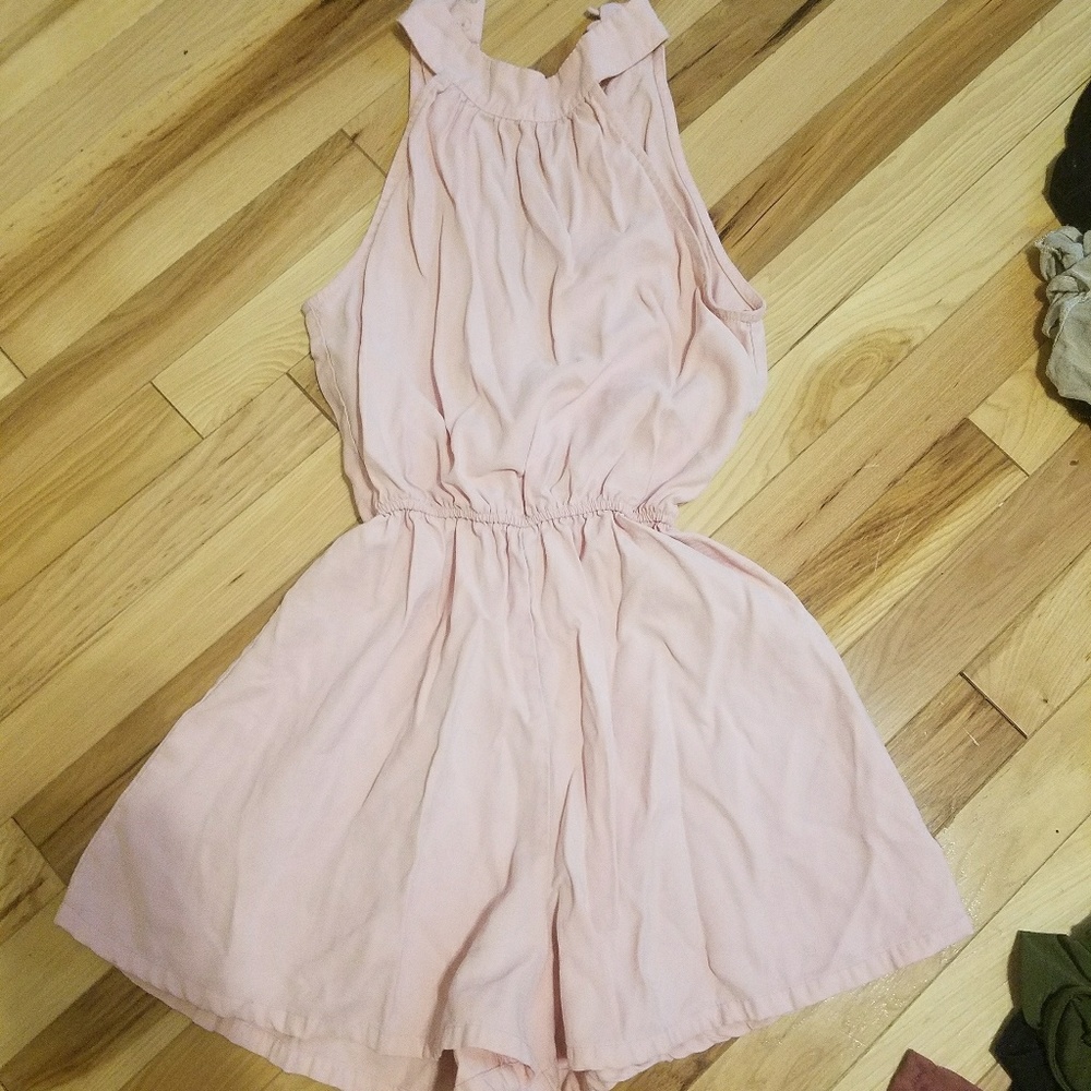 Pink romper
