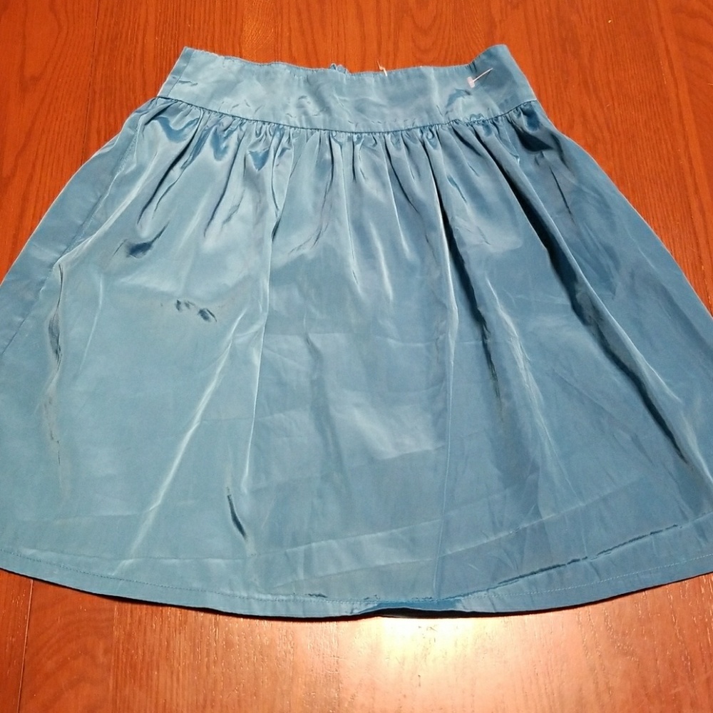 Kimchi Blue teal pocket skirt NWOT size 0