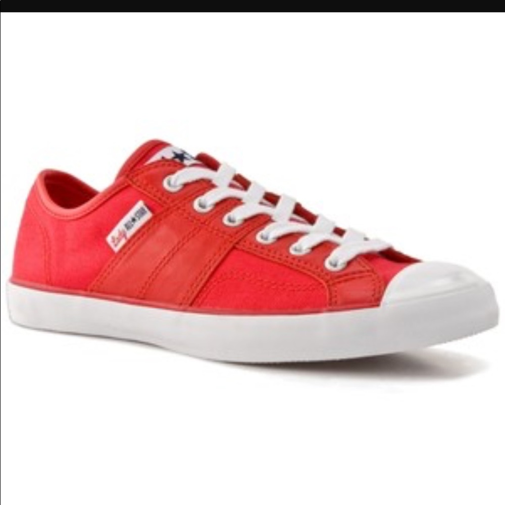 Red Converse Lady All Stars EUC US 7