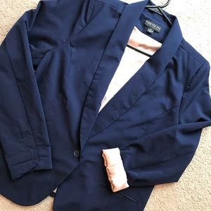 Plus Size Navy Blazer