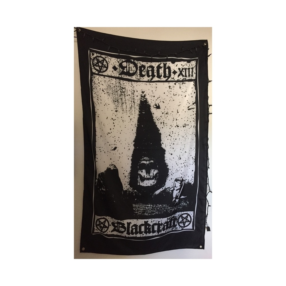 Blackcraft Death Card Flag