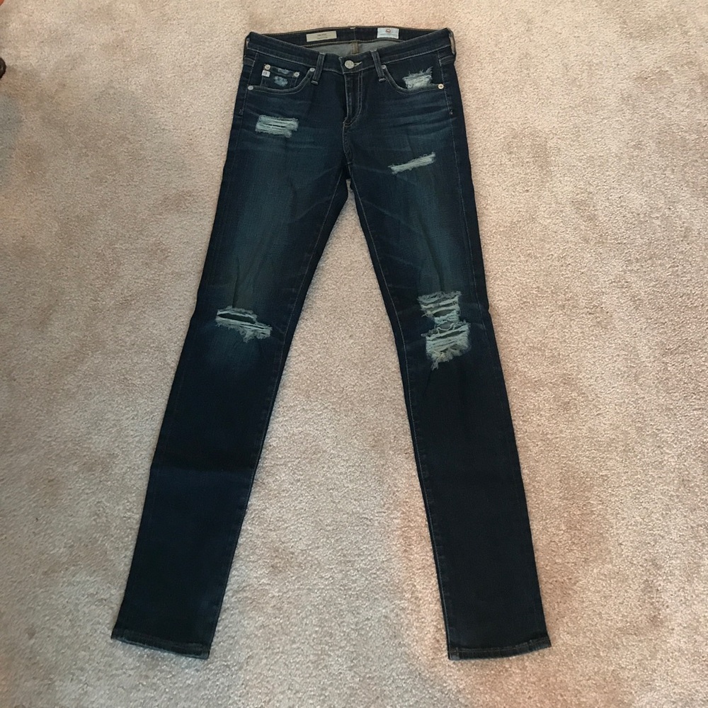 AG The Stilt cigarette leg jeans