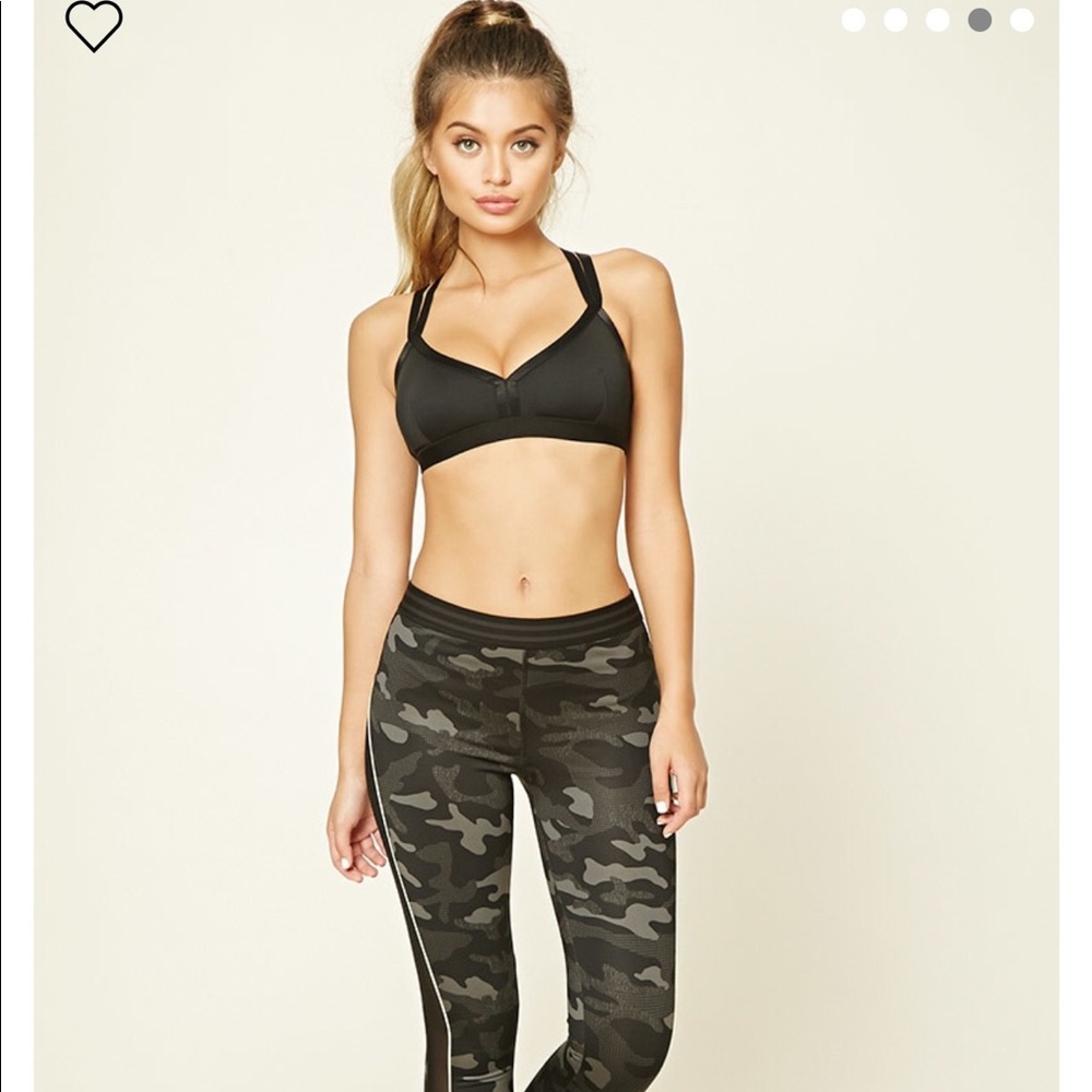 Camo printed workout pants xsmall NWT