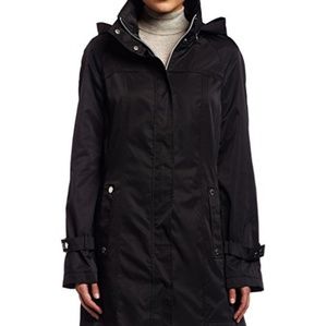 [NWOT] Calvin Klein Hooded Packable Raincoat