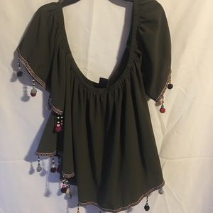 Off the shoulder top