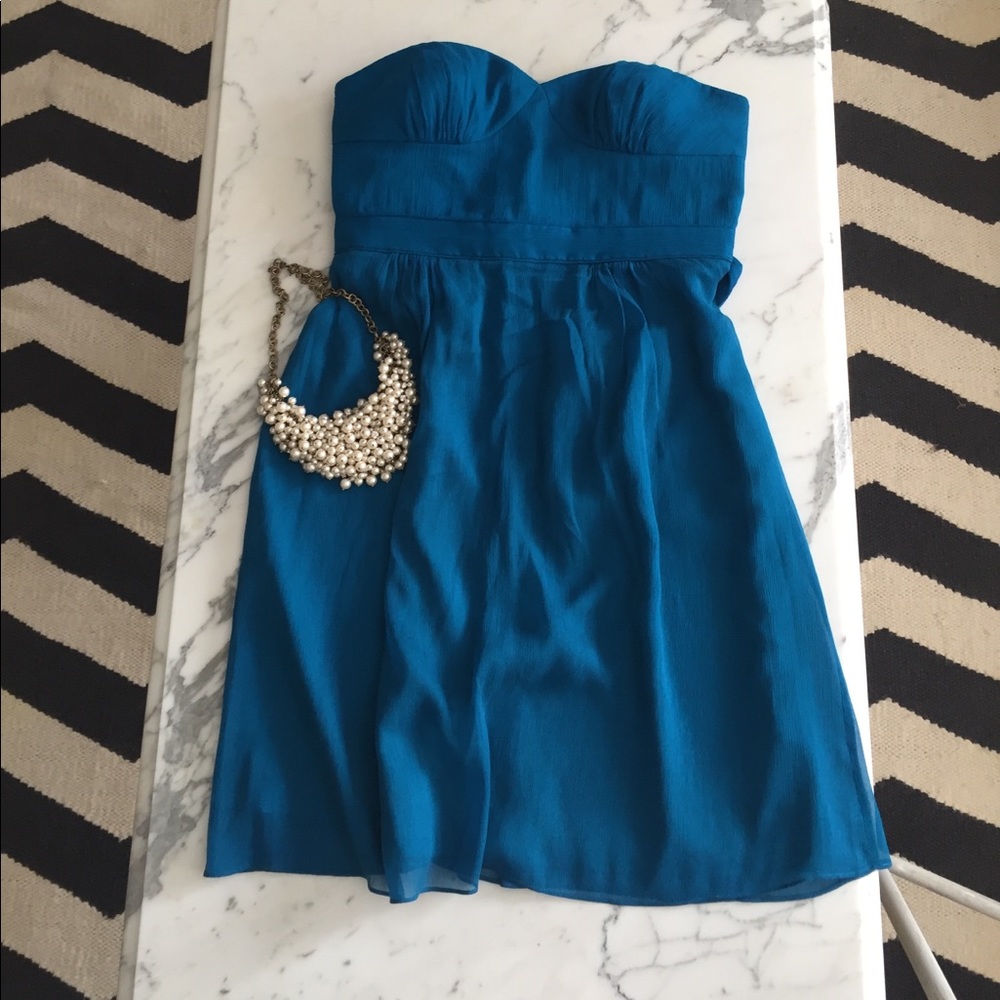 Jcrew Cyndee dress in silk chiffon