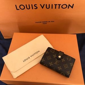 Louis Vuitton French Purse Monogram Canvas Wallet