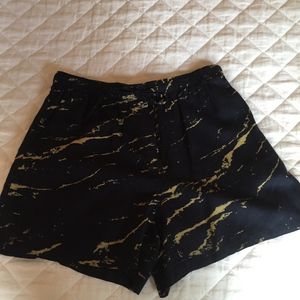 Tie-Dye High Waisted Shorts