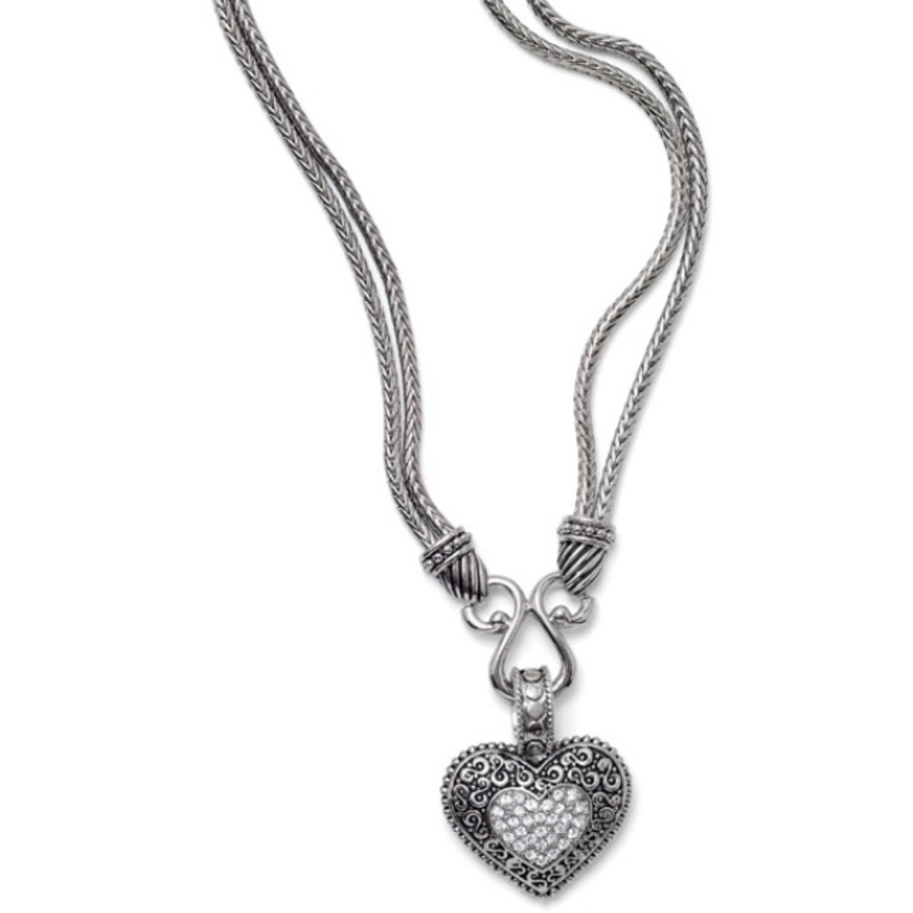 Lia Sophia Love Dust Heart Necklace
