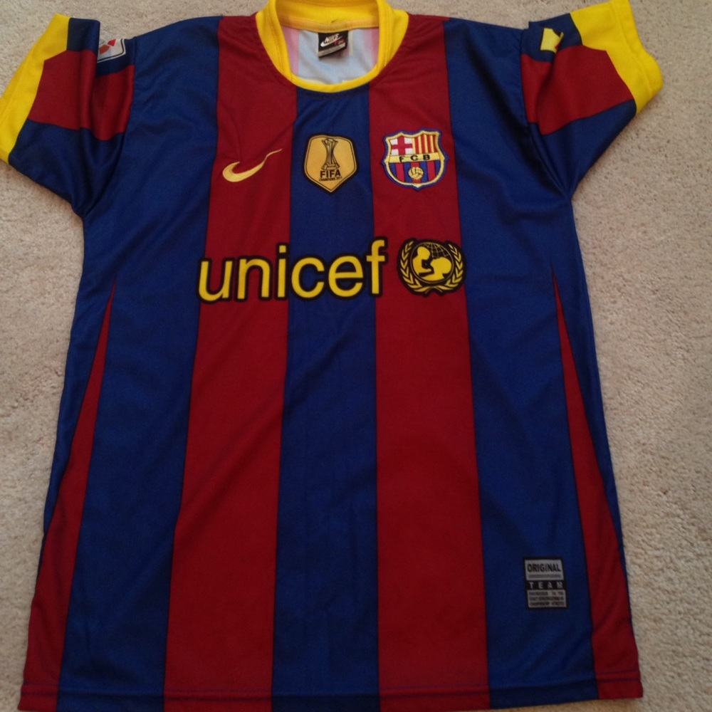Nike Barcelona Messi Jersey