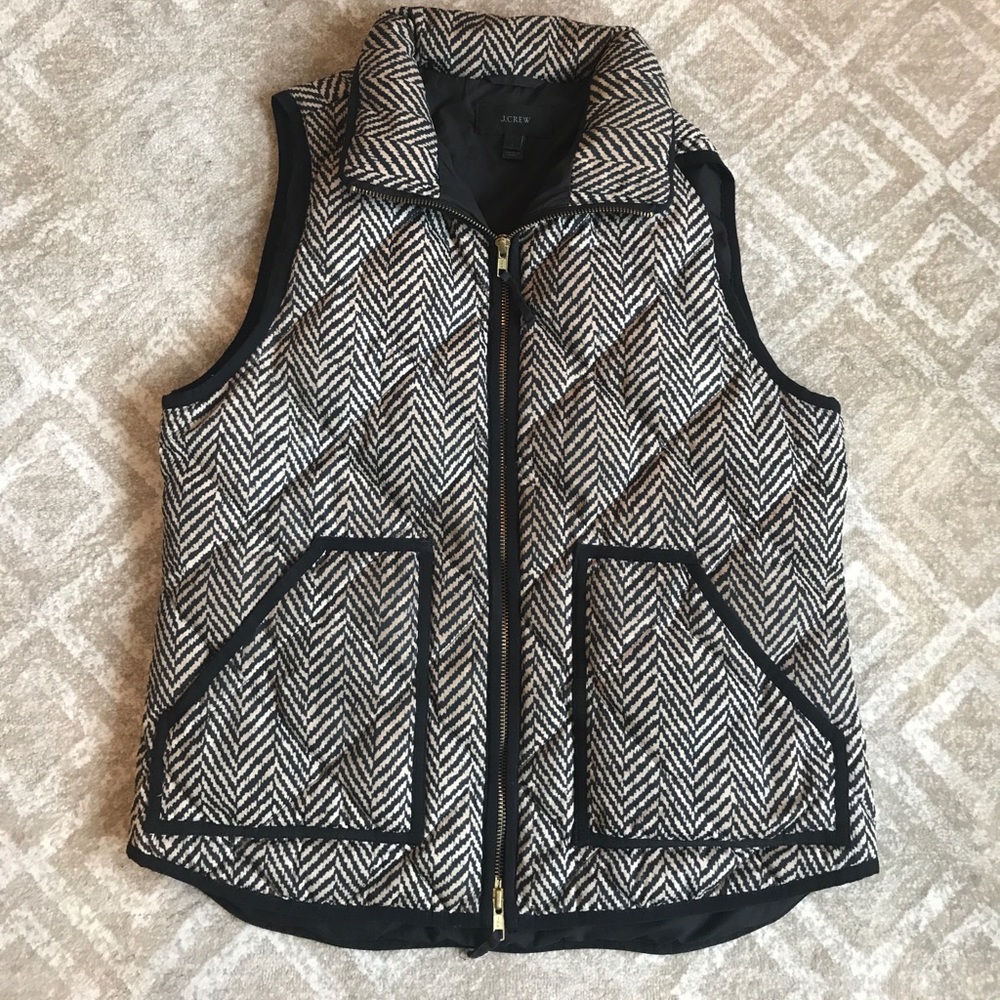 J.Crew RETAIL Herringbone Excursion Vest