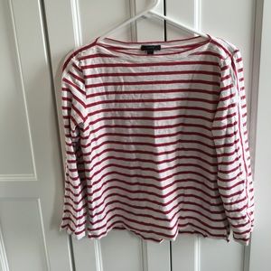 Red Striped Jcrew Shirt