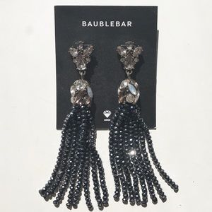 BaubleBar Gem Tassel Earrings