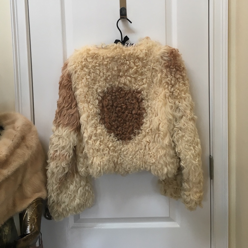 Bullseye Mongolian Sheepskin fur jacket