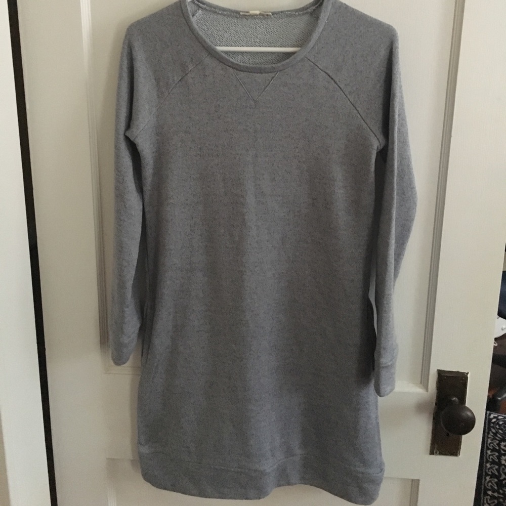 Gray Long Sleeve Tunic