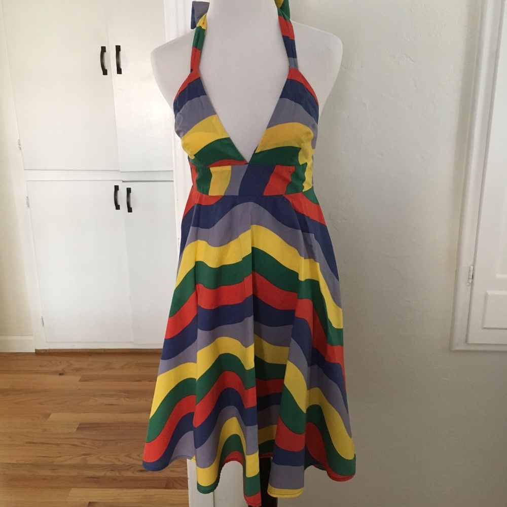 flirty backless dress