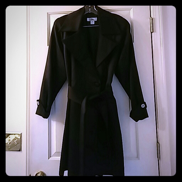 evening trench coat