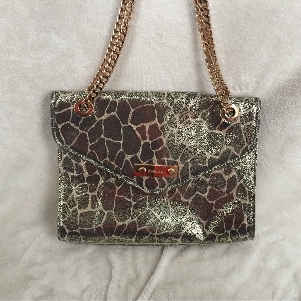 Bebe animal print purse