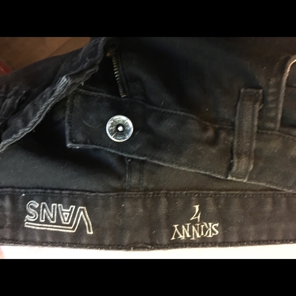 Black Vans Skinny Jeans