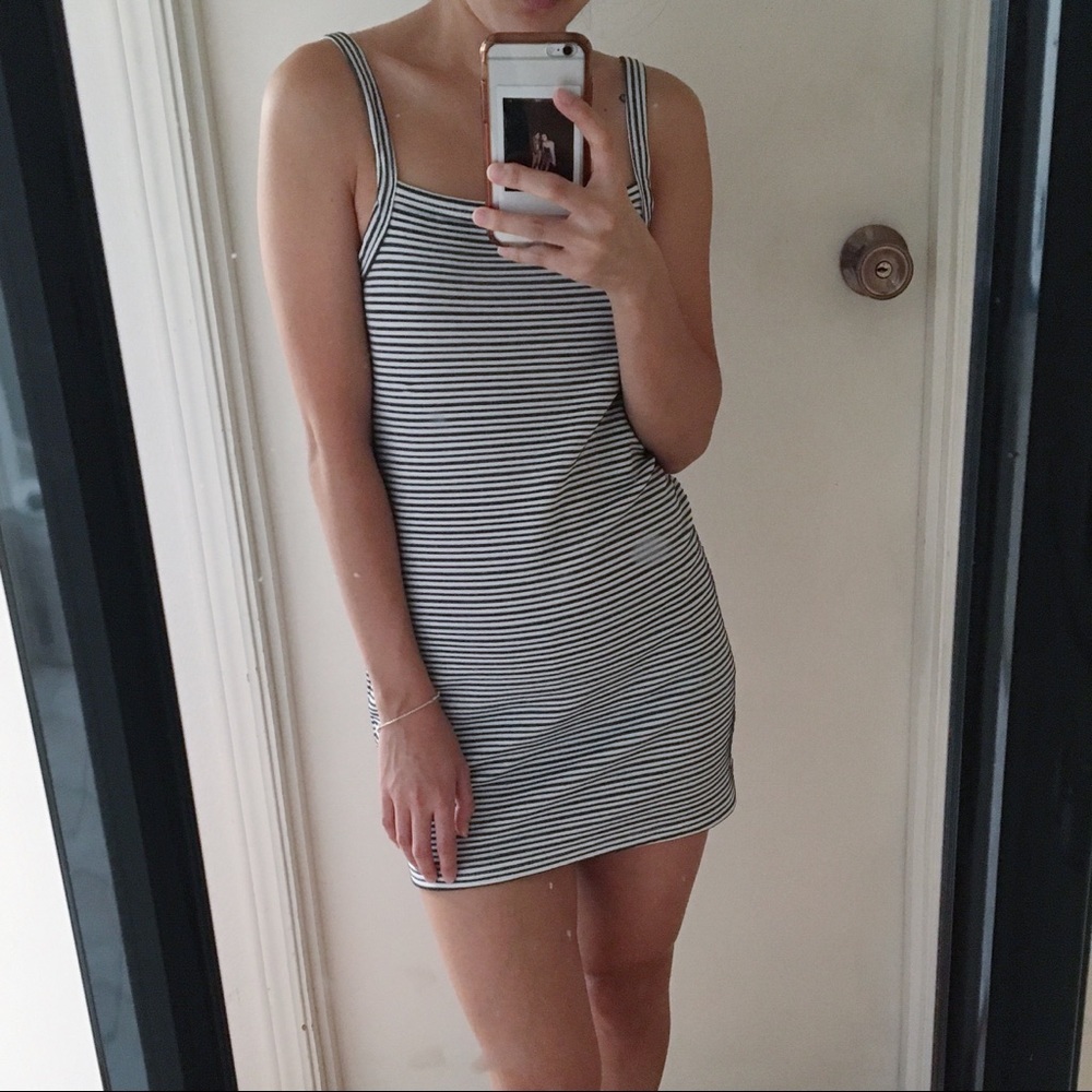 Kendall & Kylie striped dress