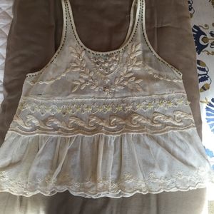 Free People Lace Top