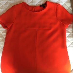 Red J. Crew Top