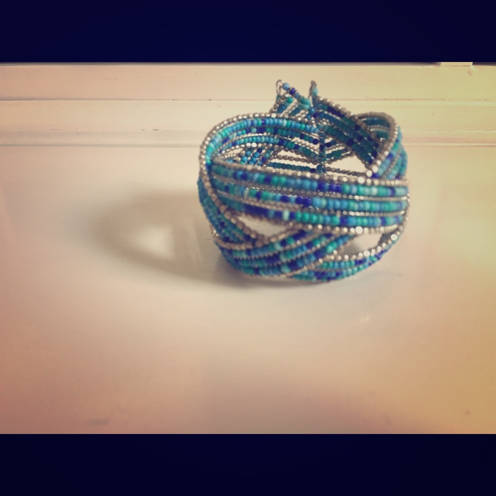 Beaded Cuff Bracelet