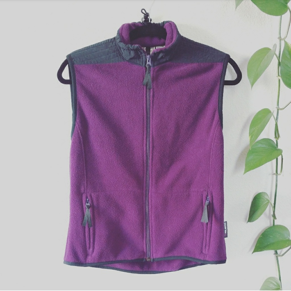 ❄ WINTER SALE Woolrich Polartec Purple Fleece Vest