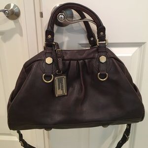Marc by Marc Jacobs Dr. Q Groovee dark brown purse
