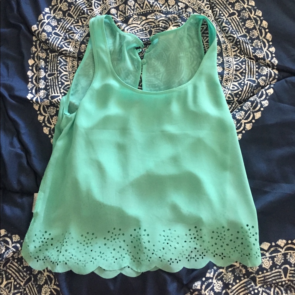 Mint tank top