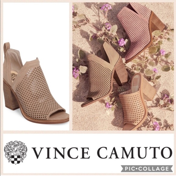 kensa peep toe bootie