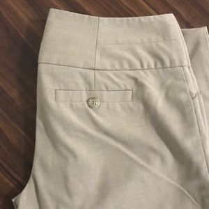 Tan flair slacks