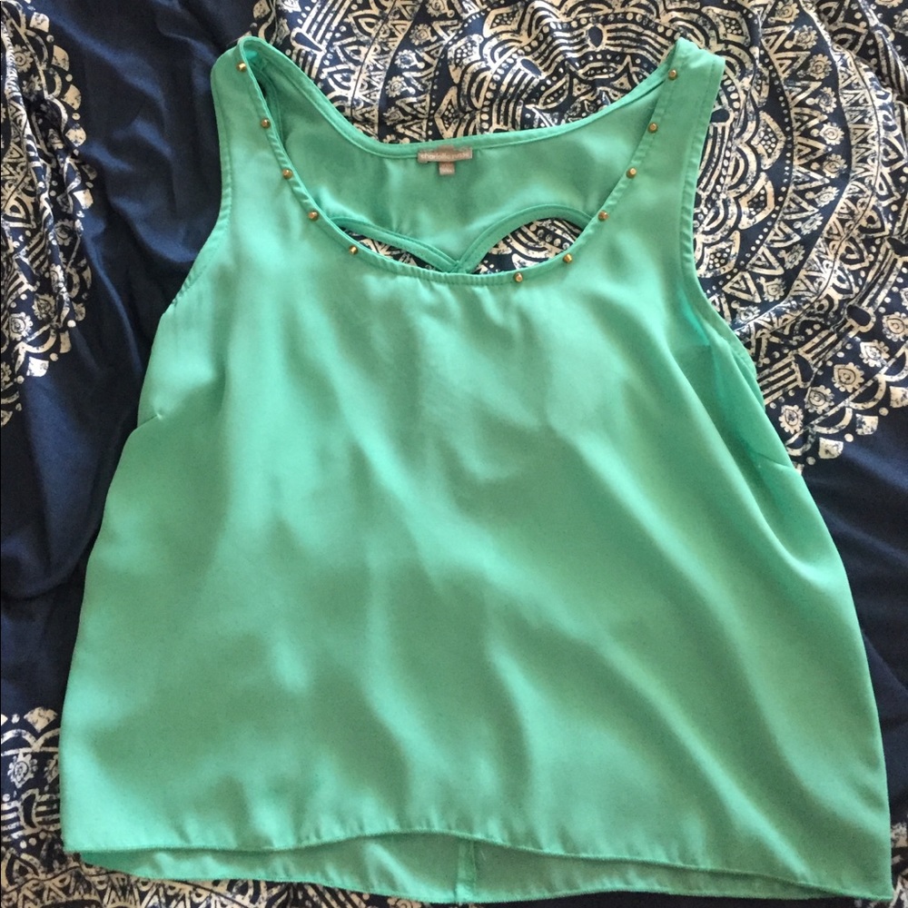 Mint tank top